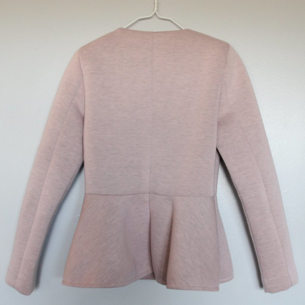 Alythea Pink Peplum Blazer - Picture 3 of 9